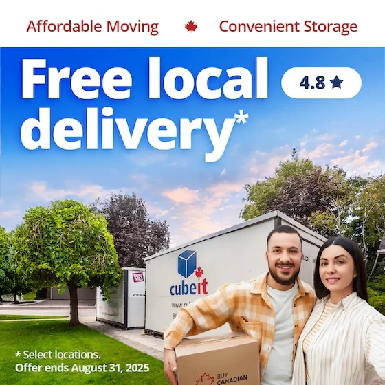 Cubeit Portable Storage - Montreal Promotion