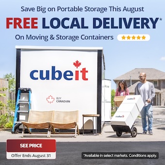 Cubeit Portable Storage - Montreal Promotion