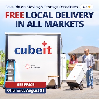 Cubeit Portable Storage - Montreal Promotion