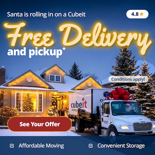 Cubeit Portable Storage - Montreal Promotion